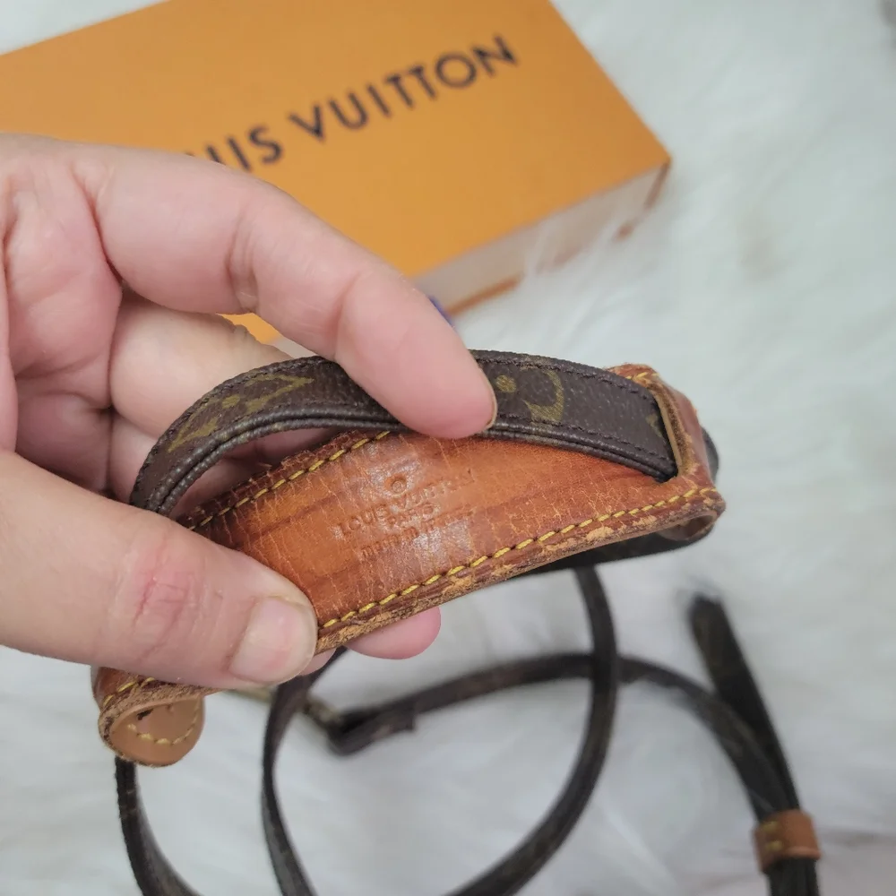 100% Authentic Louis Vuitton Monogram crossbody strap - Picture 5 of 13